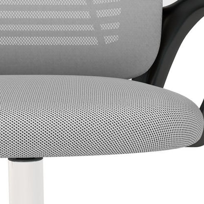 Vinsetto Ergonomic Mesh Office Chair with Adjustable Headrest - Grey Comfort