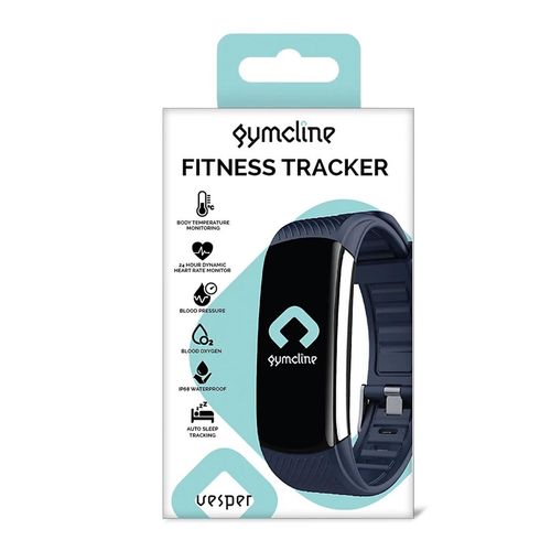 Gymcline Vesper Fitness Tracker: All-in-One Health Monitor in Navy