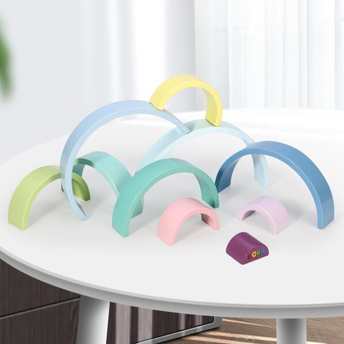 SOKA Rainbow Stacker 10pcs 0000278