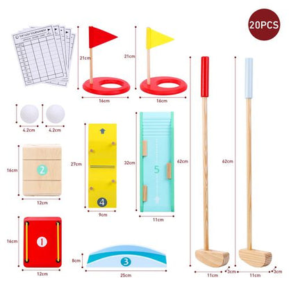 SOKA Golf Adventure Set: Indoor/Outdoor Fun for Family & Friends!