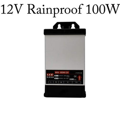 12V Waterproof LED Power Supply Transformer - Reliable & Versatile Lighting
