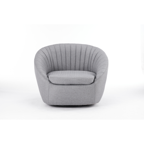 Elegant Grey Velvet Armchair - Stylish & Versatile for Any Space!