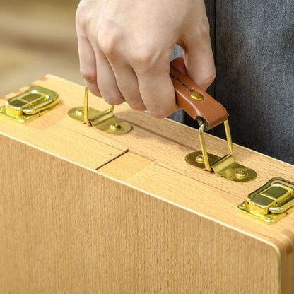 Vinsetto Adjustable Wooden Table Easel - Unleash Your Creativity Anywhere!