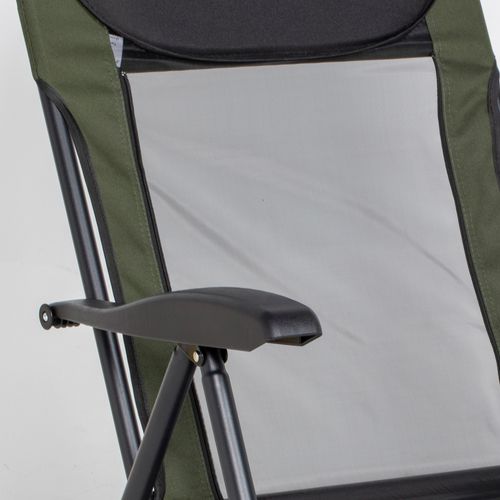 Ultimate Comfort Outsunny Folding Fishing Chair with 7-Position Backrest