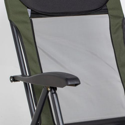 Ultimate Comfort Outsunny Folding Fishing Chair with 7-Position Backrest