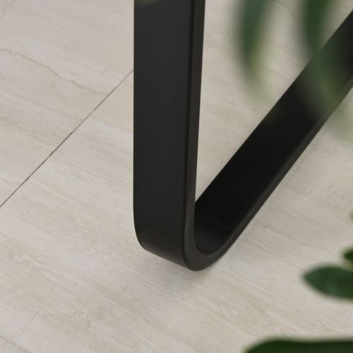 HOMCOM Industrial Writing Desk: Sleek, Sturdy Laptop Station for Home Office