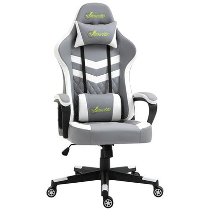 Ultimate Racing Gaming Chair - Ergonomic Comfort with Lumbar Support & Headrest