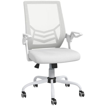 Vinsetto Ergonomic Mesh Office Chair with Lumbar Support - Adjustable & Stylish