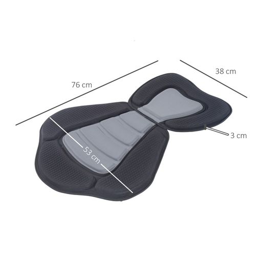 Comfort Plus: Detachable Padded Kayak Seat & Backrest for Ultimate Water Enjoyment