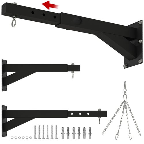 SPORTNOW 5-Position Heavy-Duty Punch Bag Bracket - Ultimate Training Flexibility