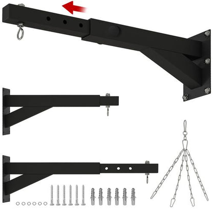SPORTNOW 5-Position Heavy-Duty Punch Bag Bracket - Ultimate Training Flexibility