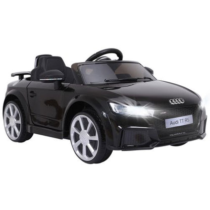 Licensed Audi TT 12V Ride-On Car with Remote, MP3 & Headlight - Black