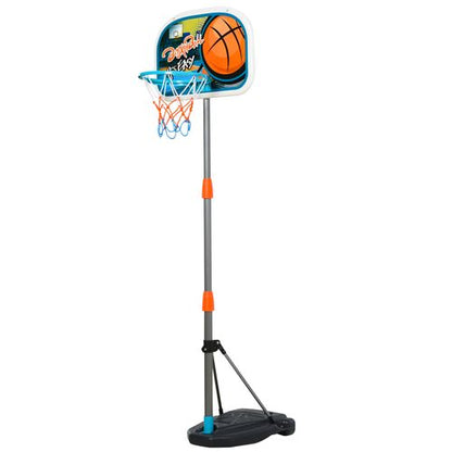 Ultimate Kids Basketball Set: Adjustable Hoop, Ball & Pump for Ages 3-8