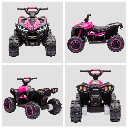 Adventure Awaits: HOMCOM 12V Kids Electric Quad Bike ATV - Pink Fun Ride-On!