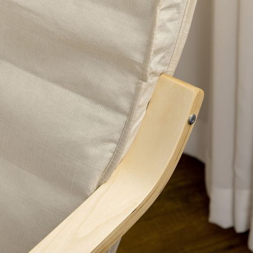 Versatile Cream Recliner Chair with Adjustable Footrest for Ultimate Comfort