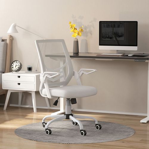 Vinsetto Ergonomic Mesh Office Chair with Lumbar Support - Adjustable & Stylish