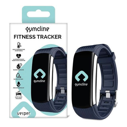 Gymcline Vesper Fitness Tracker: All-in-One Health Monitor in Navy