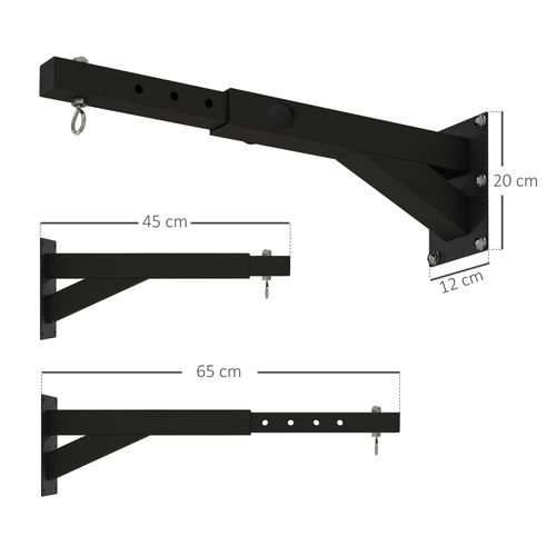 SPORTNOW 5-Position Heavy-Duty Punch Bag Bracket - Ultimate Training Flexibility