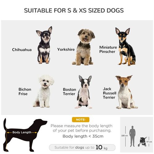 Deluxe Foldable Pet Stroller – Comfort & Style for Dogs and Cats on the Go!