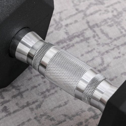 12.5KG Hex Dumbbell - Portable Hand Weights for Ultimate Home Workouts