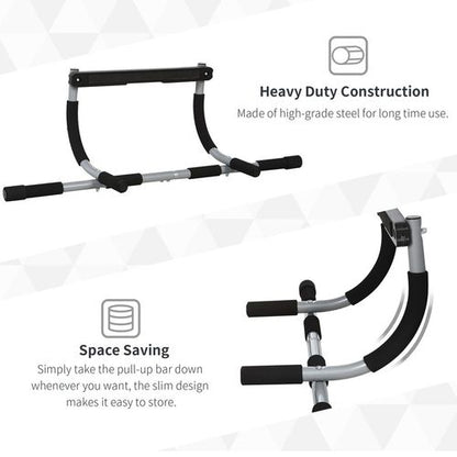 Ultimate Indoor Pull-Up Bar: Transform Your Home into a Powerful Gym!